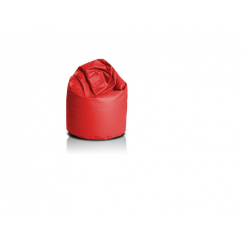 Vak na sedenie valec 100x75 cm red